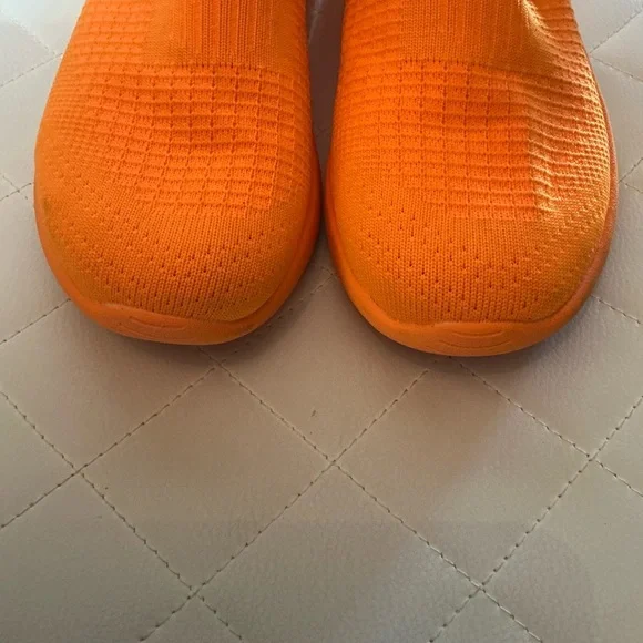 Vibrant Orange Slip-On womens Shoes - Picture 7 of 7